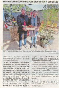 Ouest France 22 10 2021 fruits solidaires017